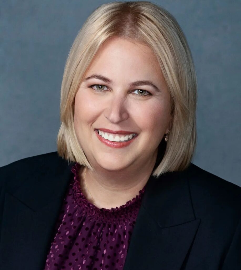 Amy Reisenbach, the President of CBS