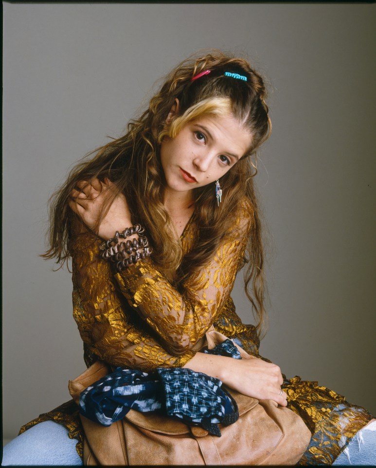 UNITED STATES - AUGUST 25: MY SO-CALLED LIFE - gallery - 8/25/94, A.J. Langer (Rayanne Graff) , (Photo by Mark Seliger/Disney General Entertainment Content via Getty Images)