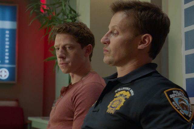 Michael Parmelee/CBS From left: Will Hochman and Will Estes on 'Blue Bloods'