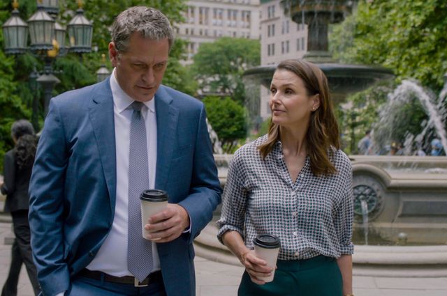 Michael Parmelee/CBS From left: Peter Hermann and Bridget Moynahan on 'Blue Bloods'