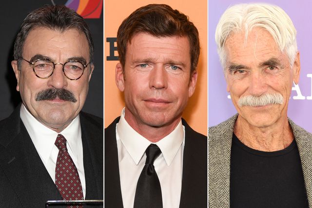 Getty(3) From left: Tom Selleck, Taylor Sheridan and Sam Elliott